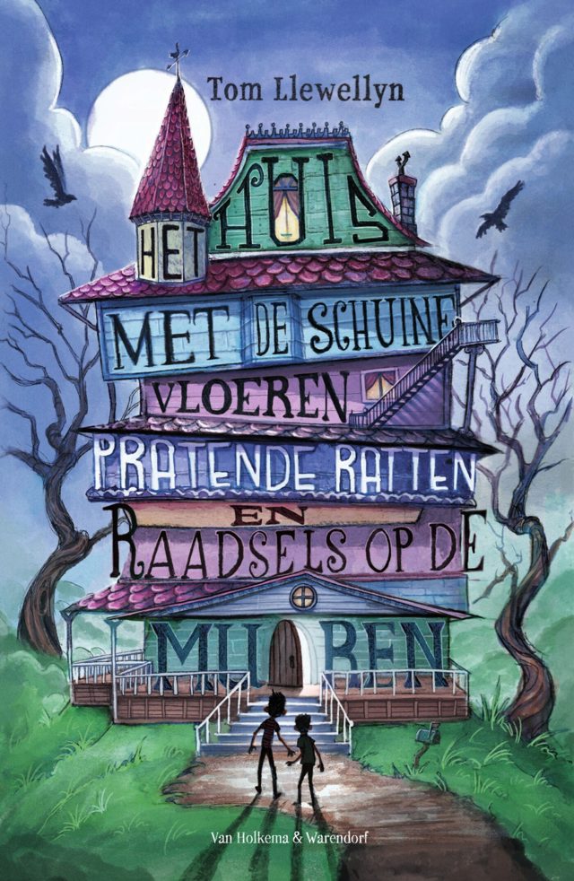 Omslag van Het huis met de schuine vloeren, pratende ratten en raadsels op de muren
