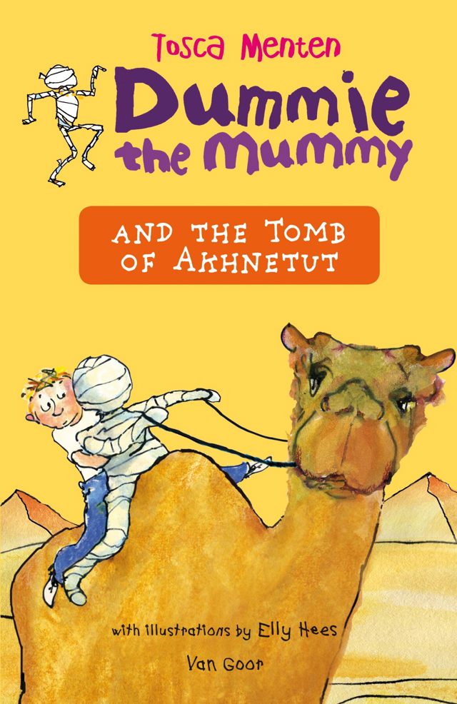 Omslag van Dummie the mummy 2 - Dummie the mummy and the tomb of Akhnetut