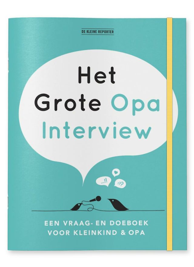 Omslag van Het Grote Opa Interview