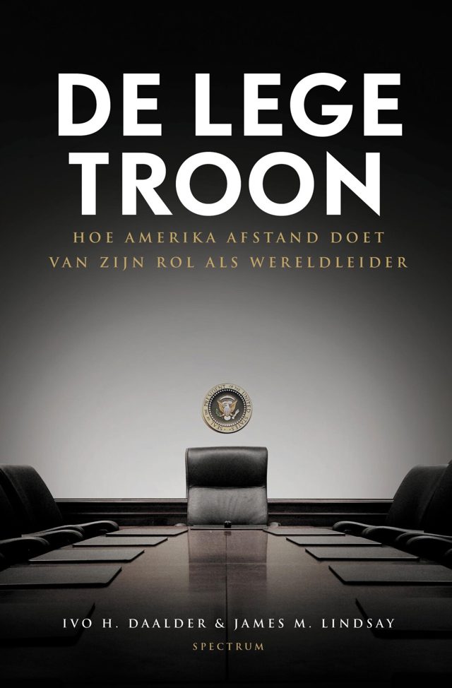 Omslag van De lege troon