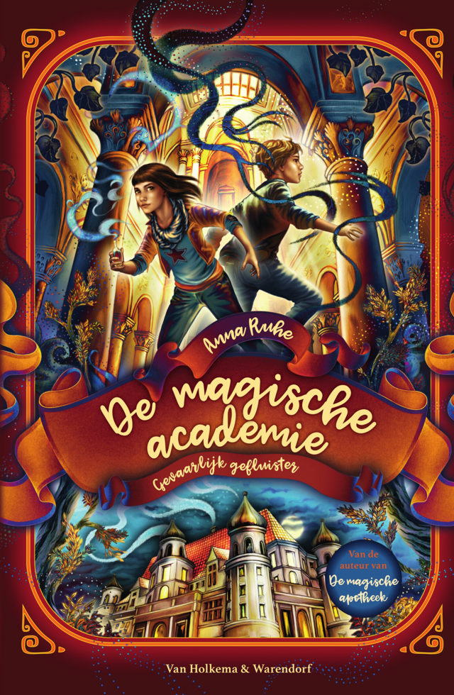 Omslag van De magische academie 2 - Gevaarlijk gefluister