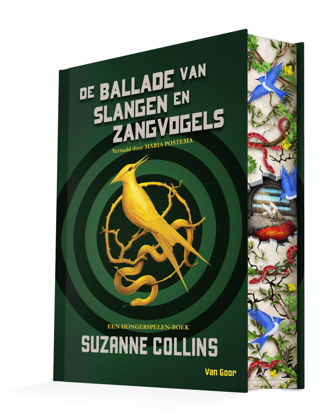 Omslag van De Hongerspelen - De ballade van slangen en zangvogels