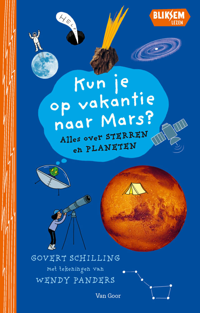 Omslag van Bliksemlezen - Kun je op vakantie naar Mars?