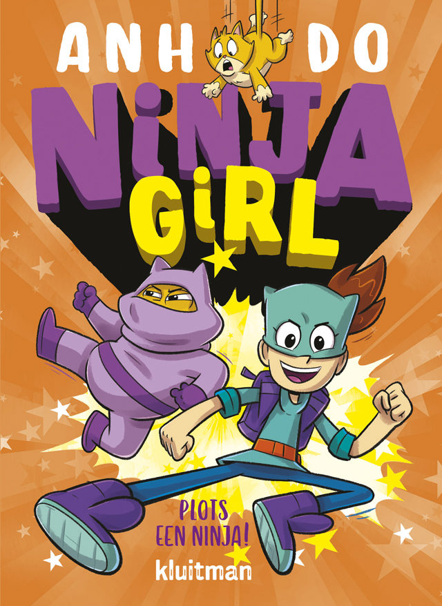 Omslag van Ninja girl 1 - Plots een ninja!