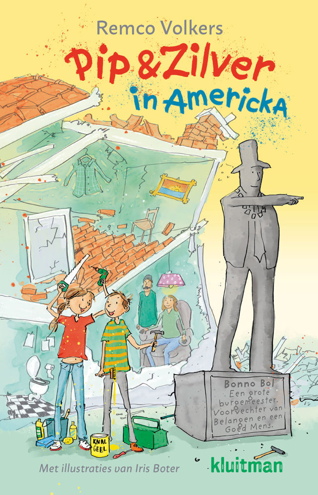 Omslag van Pip & Zilver 1 - Pip & Zilver in Americka
