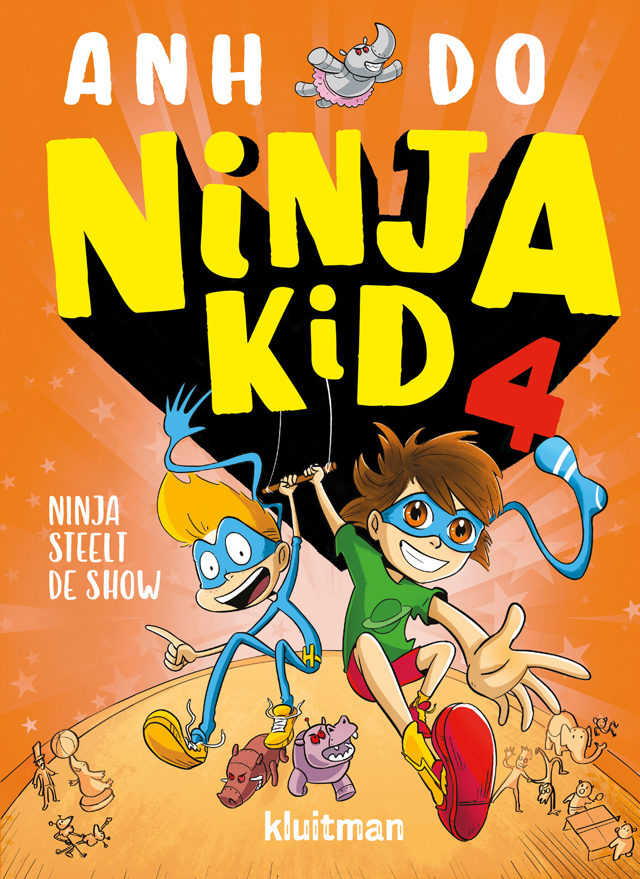 Omslag van Ninja Kid 4 - Ninja steelt de show
