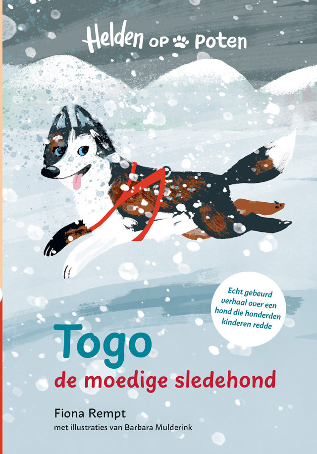 Omslag van Helden op poten - Togo, de moedige sledehond