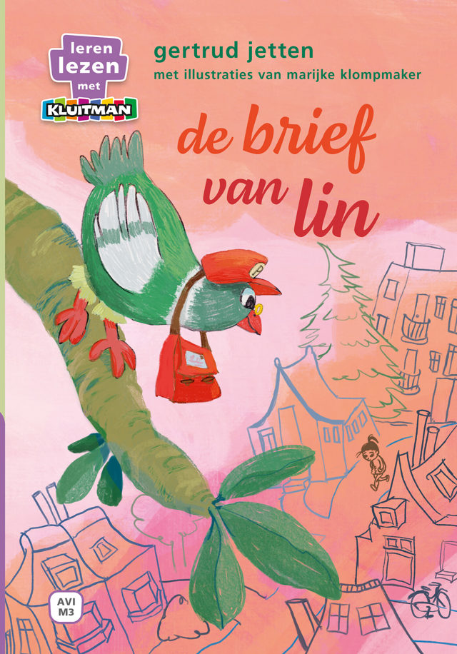 Omslag van Pim de postduif - De brief van Lin