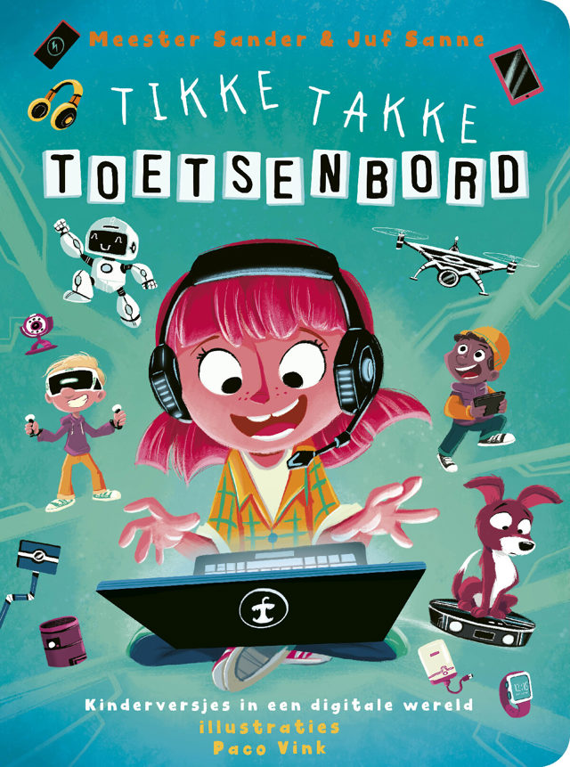 Omslag van Tikke takke toetsenbord