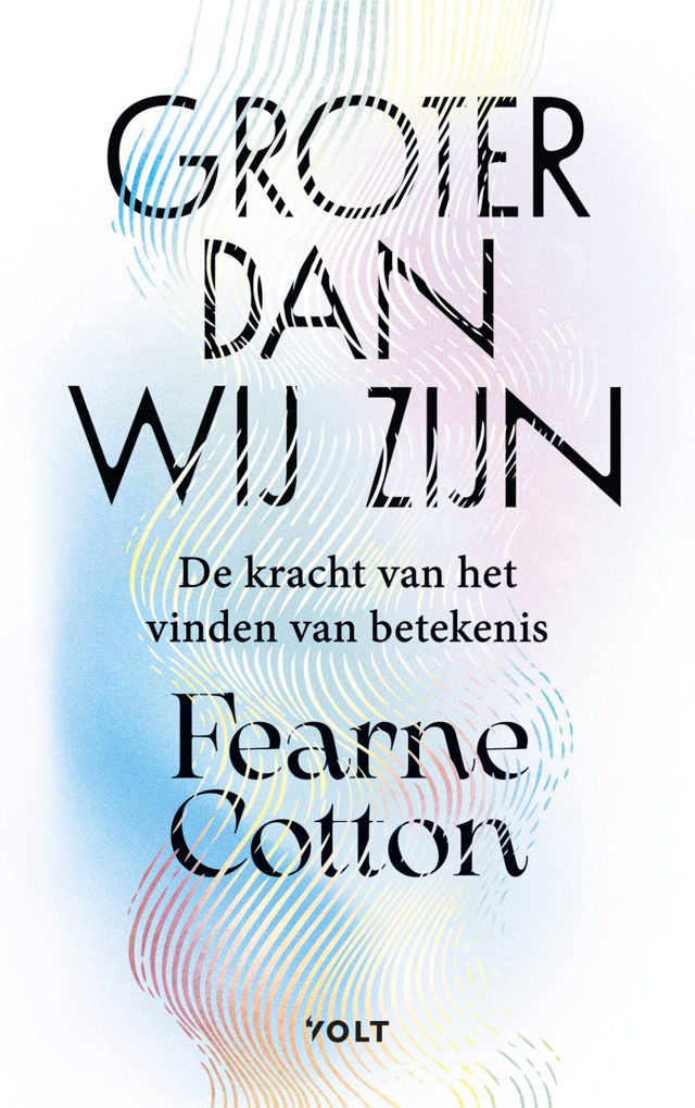 Omslag van Groter dan wij zijn