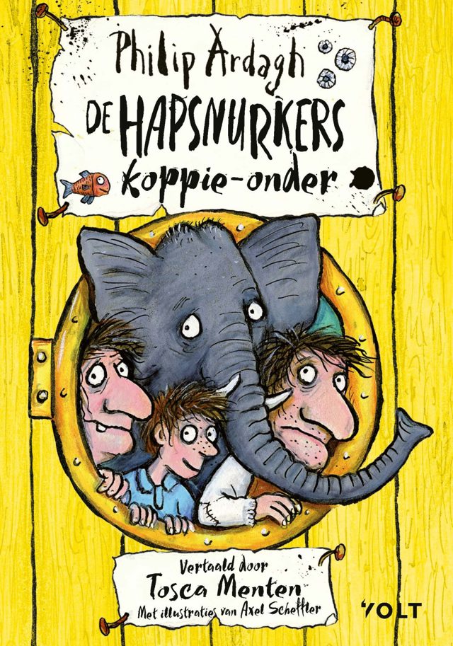 Omslag van De hapsnurkers - De hapsnurkers koppie-onder