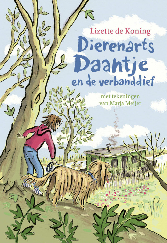 Omslag van Ploegsma kinder- & jeugdboeken - Dierenarts Daantje en de verbanddief