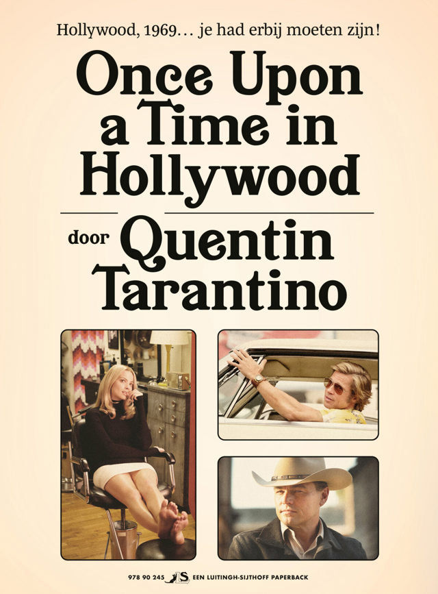 Omslag van Once upon a time in Hollywood