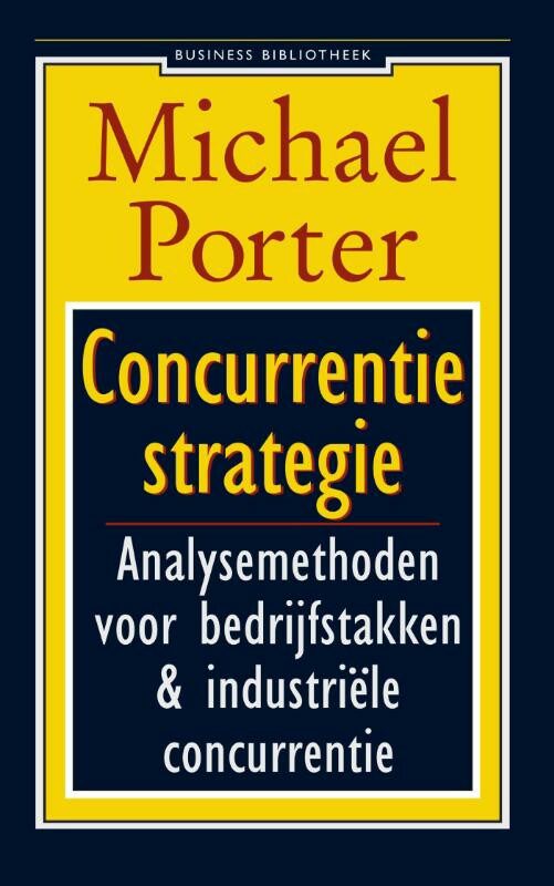 Omslag van Business bibliotheek - Concurrentiestrategie