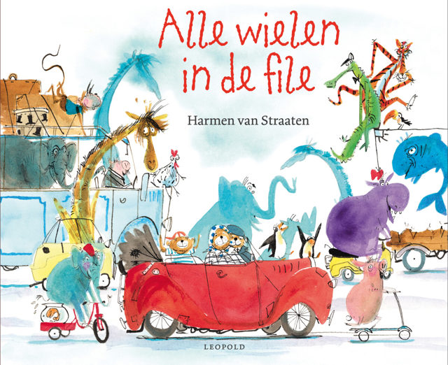 Omslag van Spirit animals - Alle wielen in de file