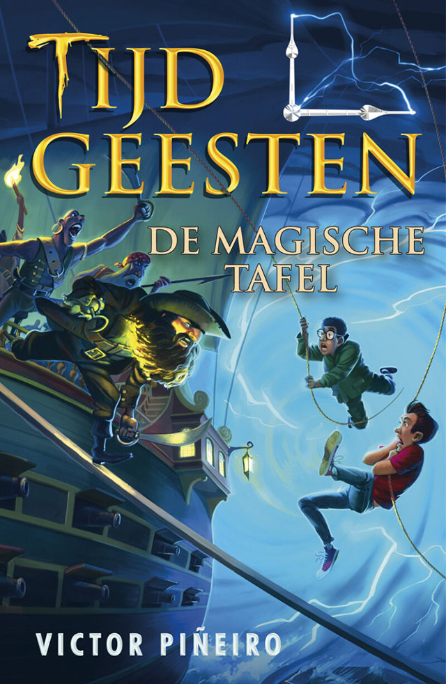 Omslag van Tijdgeesten 1 - De magische tafel