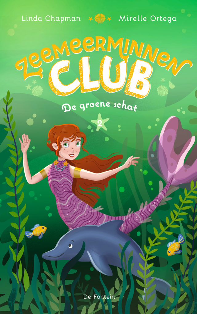 Omslag van Zeemeerminnenclub 2 - De groene schat