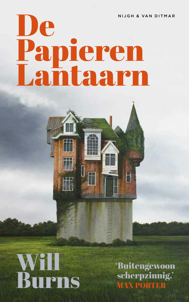Omslag van De papieren lantaarn