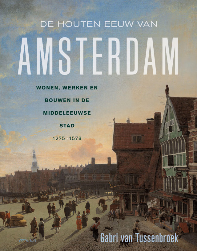 Omslag van De houten eeuw van Amsterdam