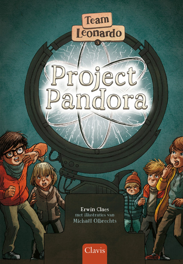 Omslag van Team Leonardo 3 - Project Pandora