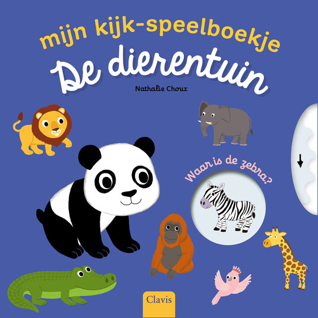 Omslag van Mijn kijk - speelboekje - De dierentuin