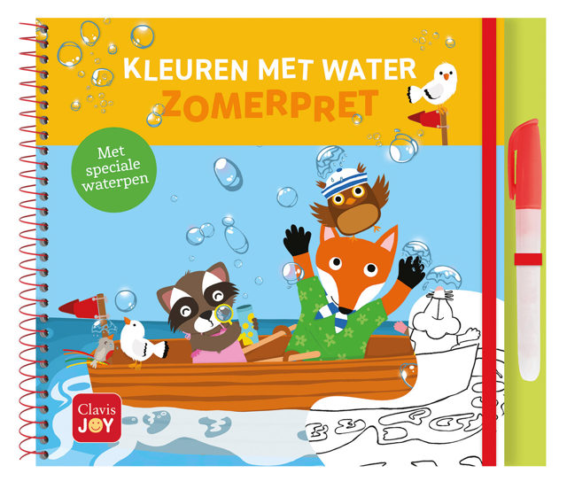 Omslag van Kleuren met water. Zomerpret