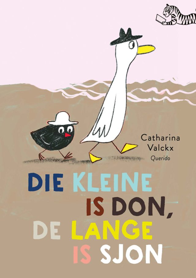 Omslag van Tijgerlezen 1 - Die kleine is Don, de lange is Sjon