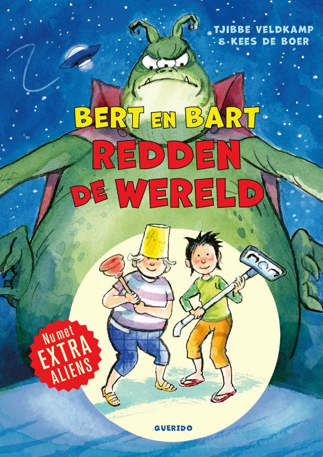 Omslag van Tijgerlezen 2 - Bert en Bart redden de wereld