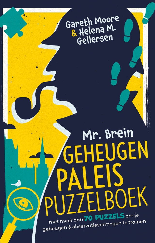 Omslag van Mr. Brein geheugenpaleispuzzelboek