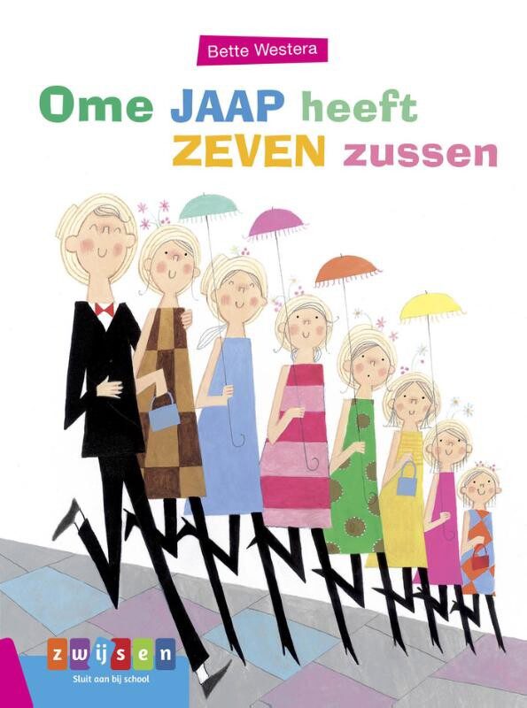 Omslag van Estafette - Ome Jaap heeft zeven zussen