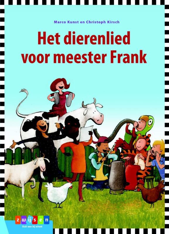Omslag van Estafette - Het dierenlied voor meester Frank
