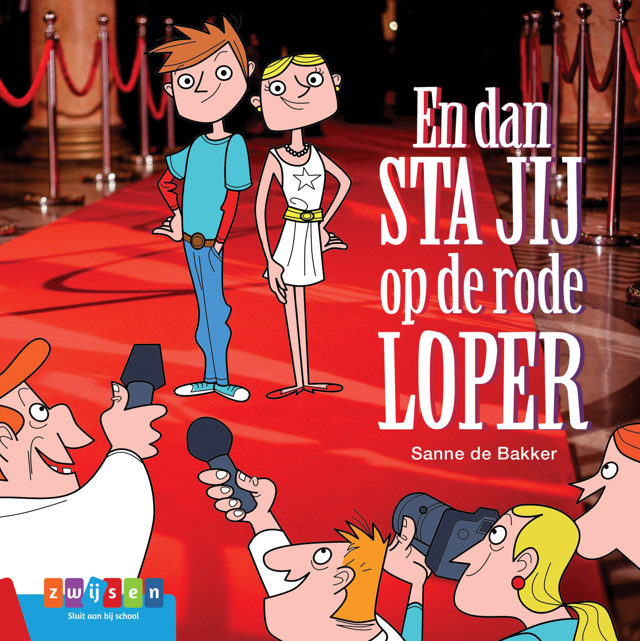 Omslag van Leesserie Estafette - En dan sta jij op de rode loper