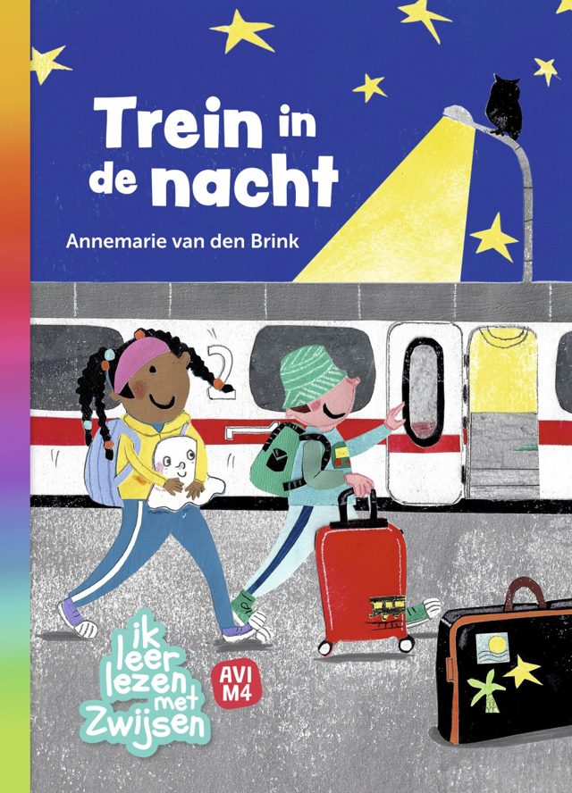 Omslag van Ik leer lezen met Zwijsen - Trein in de nacht