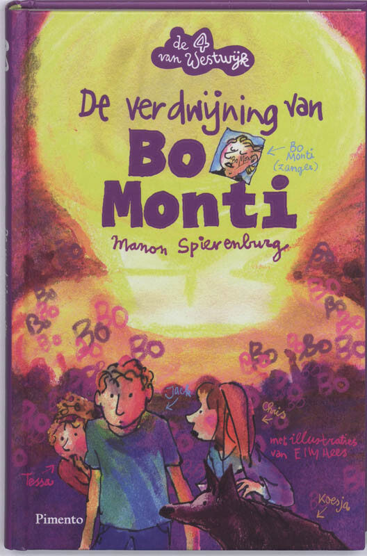 Omslag van De 4 van Westwijk 2 - De verdwijning van Bo Monti
