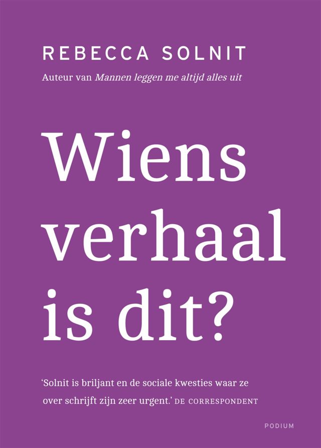Omslag van Wiens verhaal is dit?