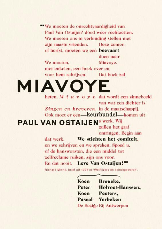 Omslag van Miavoye