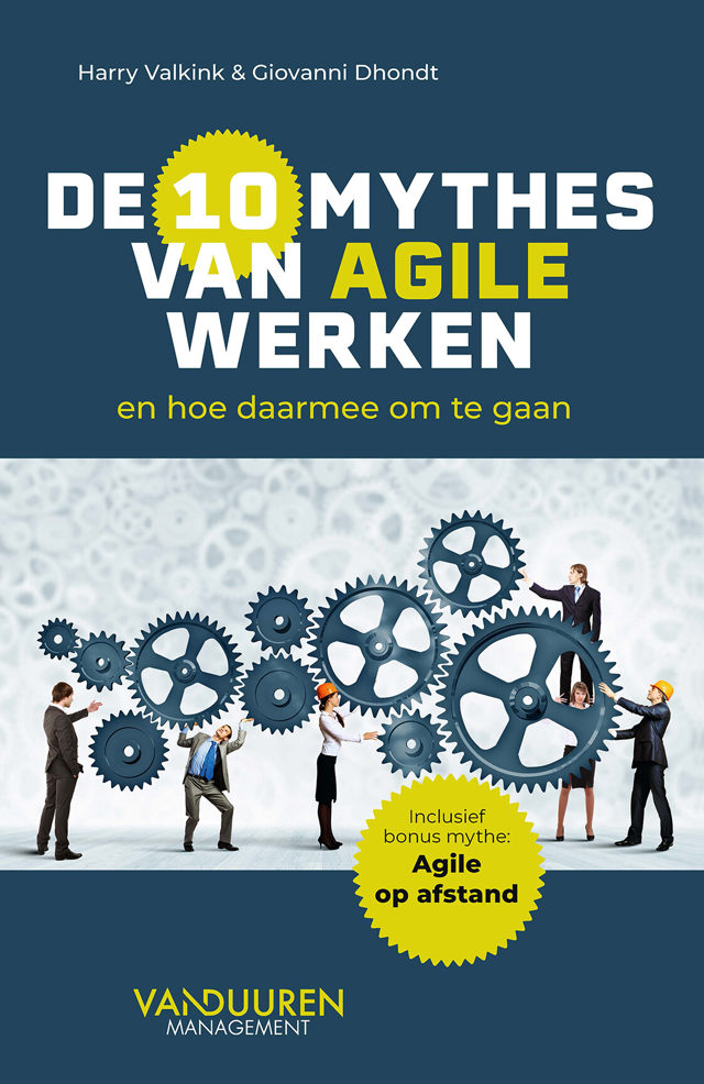 Omslag van De tien mythes van Agile werken