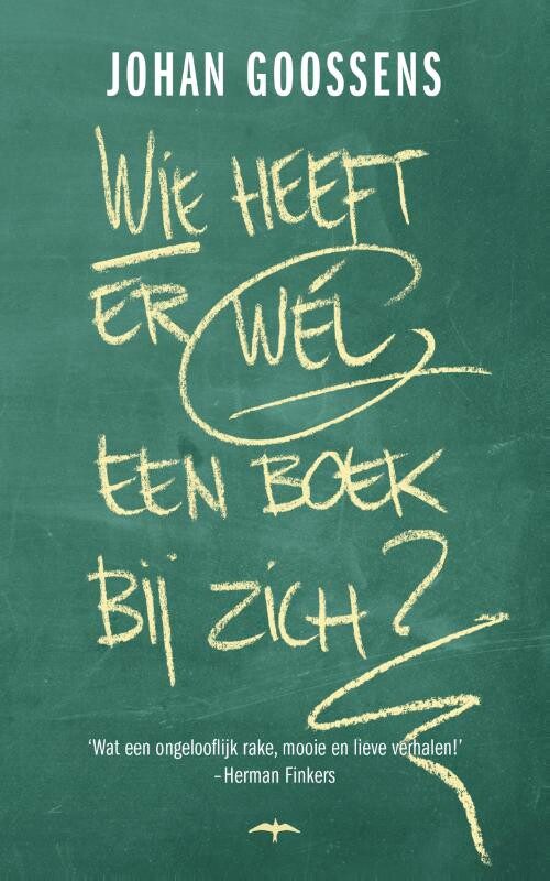 Omslag van Wie heeft er wel een boek bij zich?