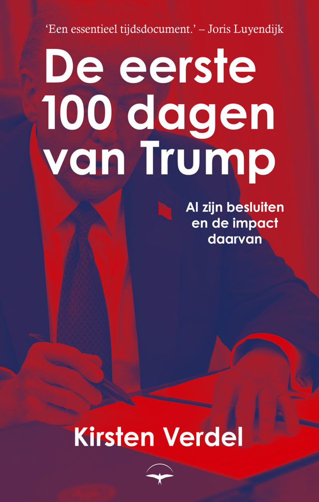 Omslag van De eerste 100 dagen van Trump