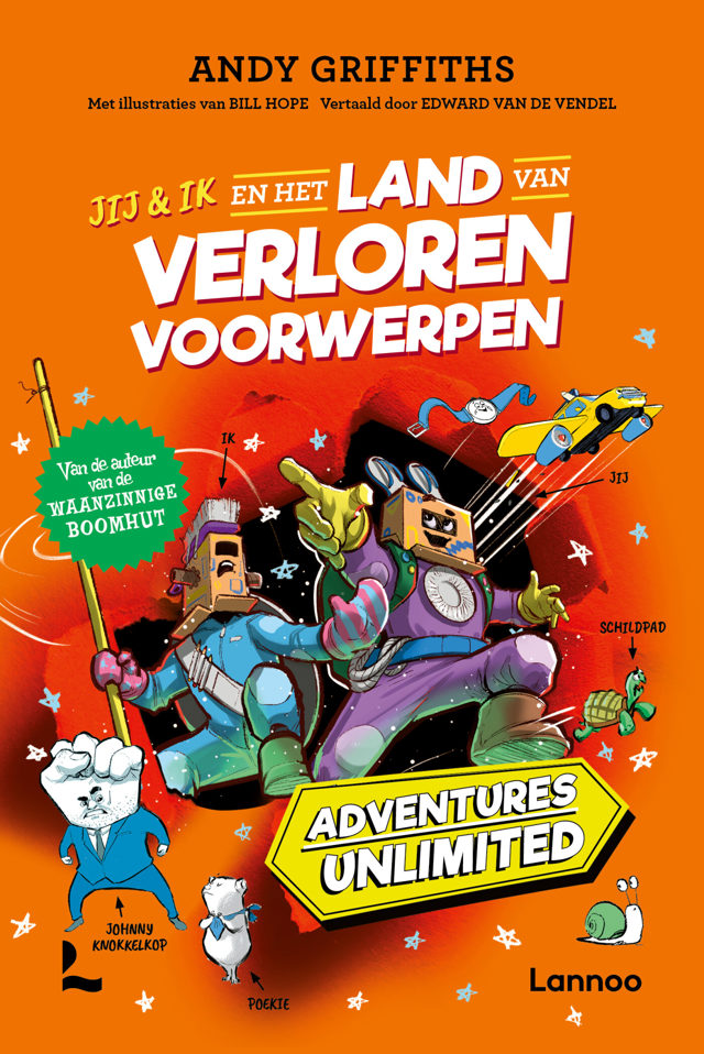 Omslag van Adventures Unlimited 1 - Jij & ik en het land van verloren voorwerpen