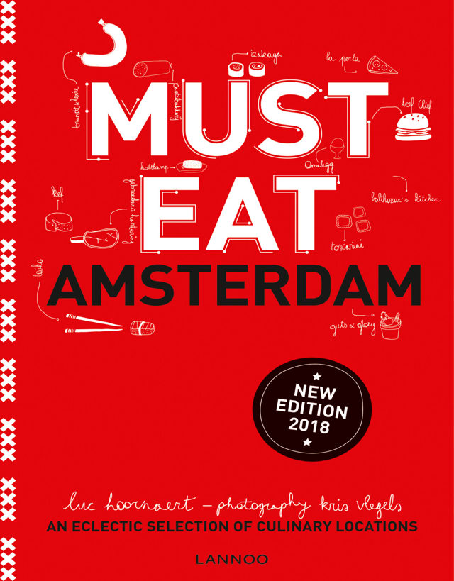 Omslag van Must Eat Amsterdam - new edition 2018