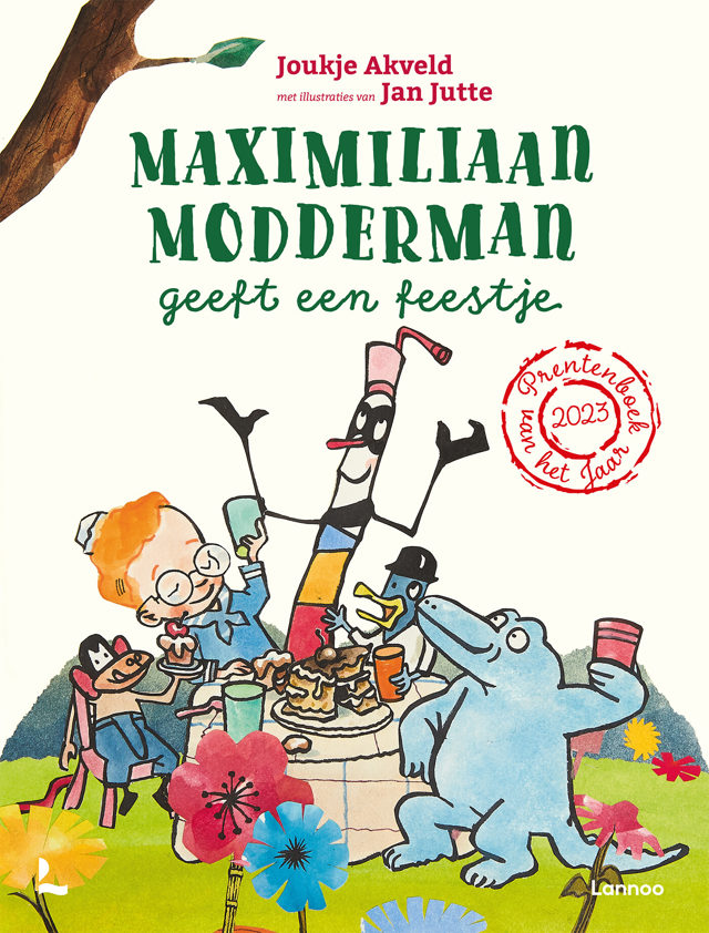 Omslag van Maximiliaan Modderman geeft een feestje