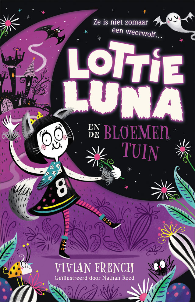 Omslag van Lottie Luna 1 - Lottie Luna en de bloementuin