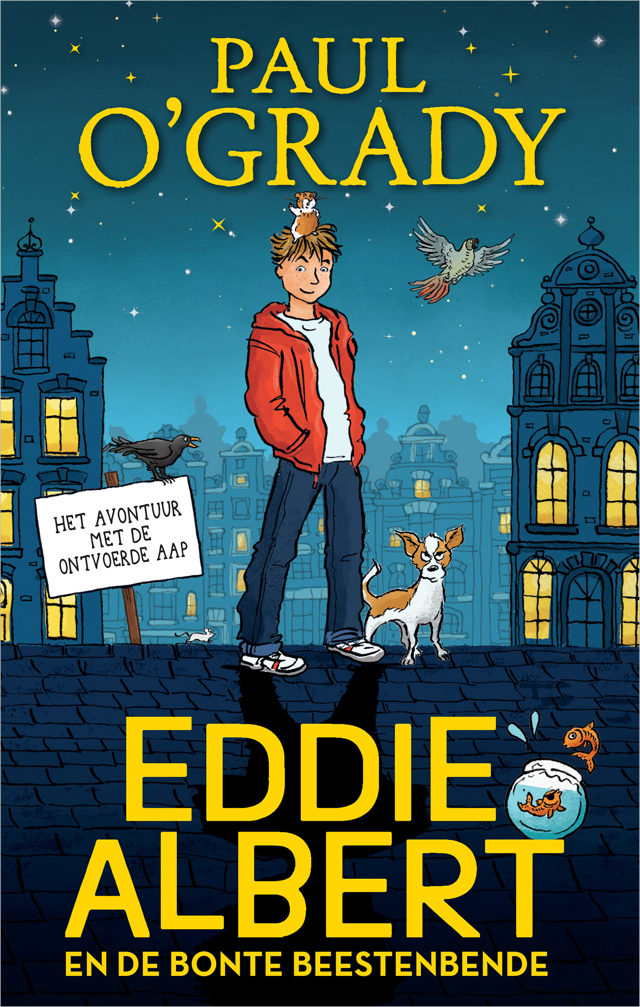 Omslag van Eddie Albert en de bonte beestenbende 1 - Het avontuur met de ontvoerde aap