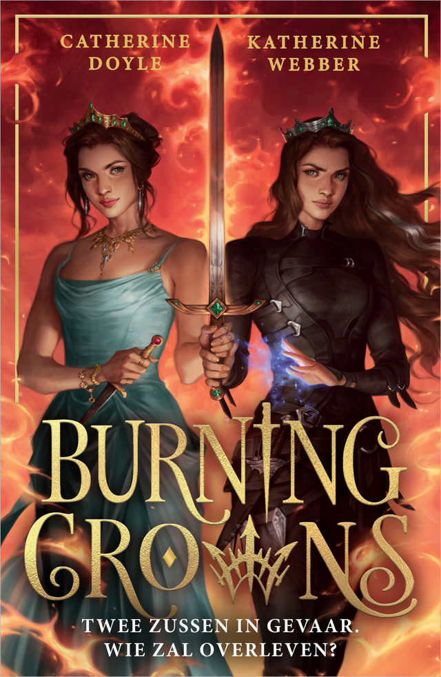 Omslag van Twin Crowns 3 - Burning crowns