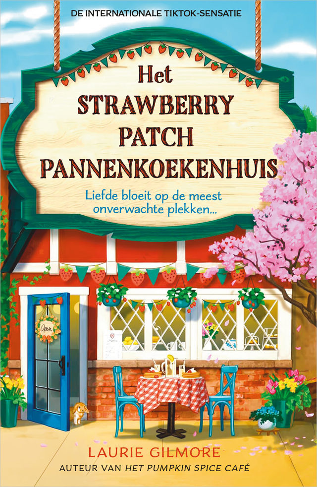 Omslag van Dream Harbor serie 4 - Het Strawberry Patch pannenkoekenhuis
