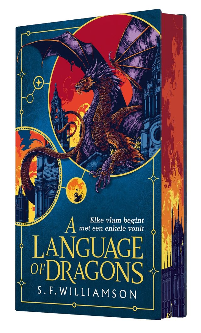 Omslag van A Language of Dragons 1 - A language of dragons