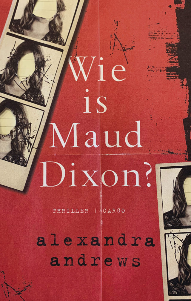 Omslag van Wie is Maud Dixon?