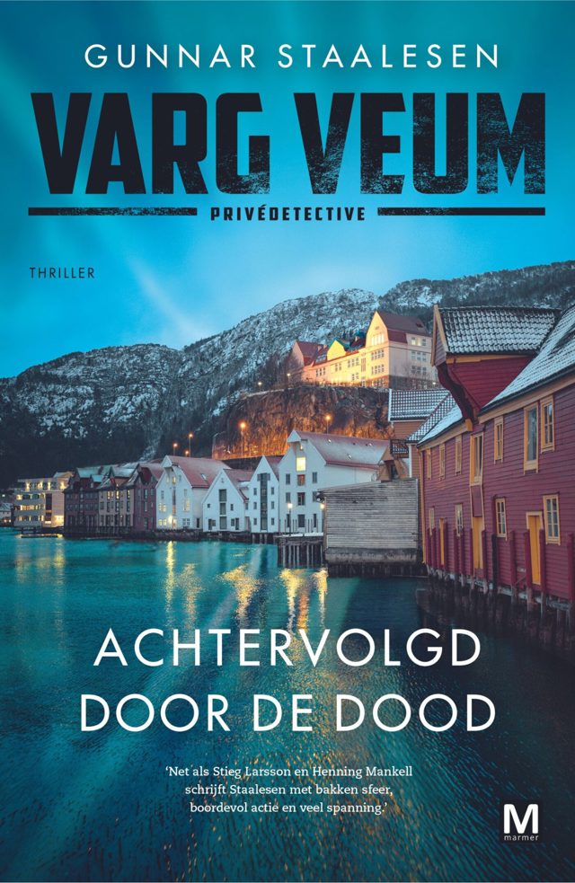 Omslag van Varg Veum 22 - Achtervolgd door de dood