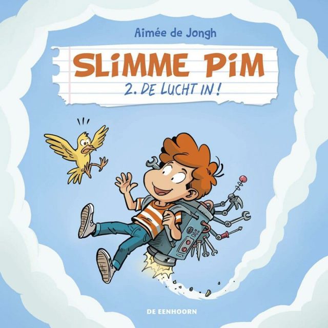 Omslag van Slimme Pim 2 - De lucht in!